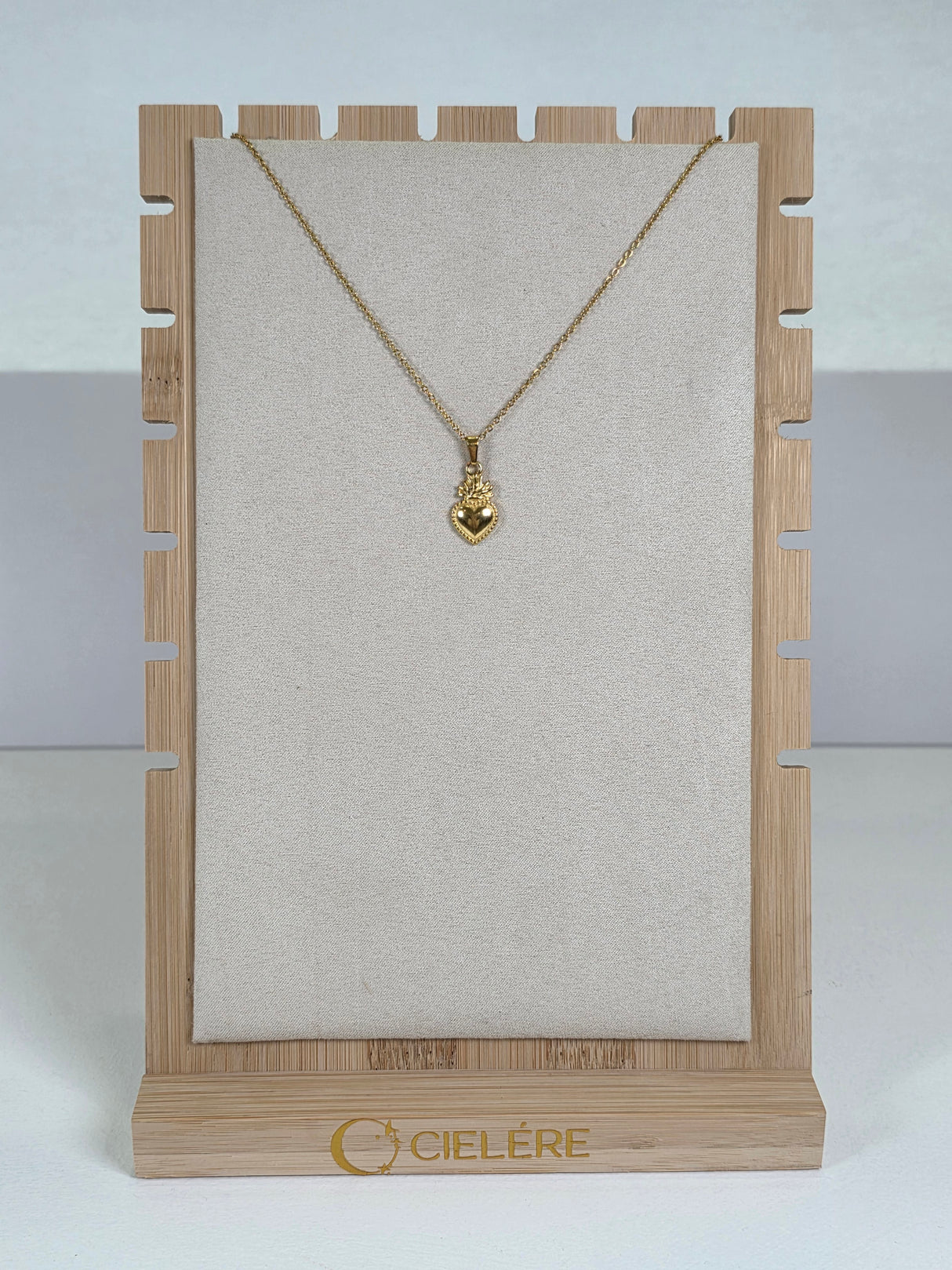 Sacred Heart of Jesus Drop Necklace