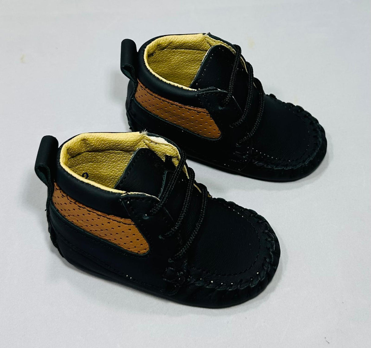 Lino – Leather Moccasin Bootie for First Steps
