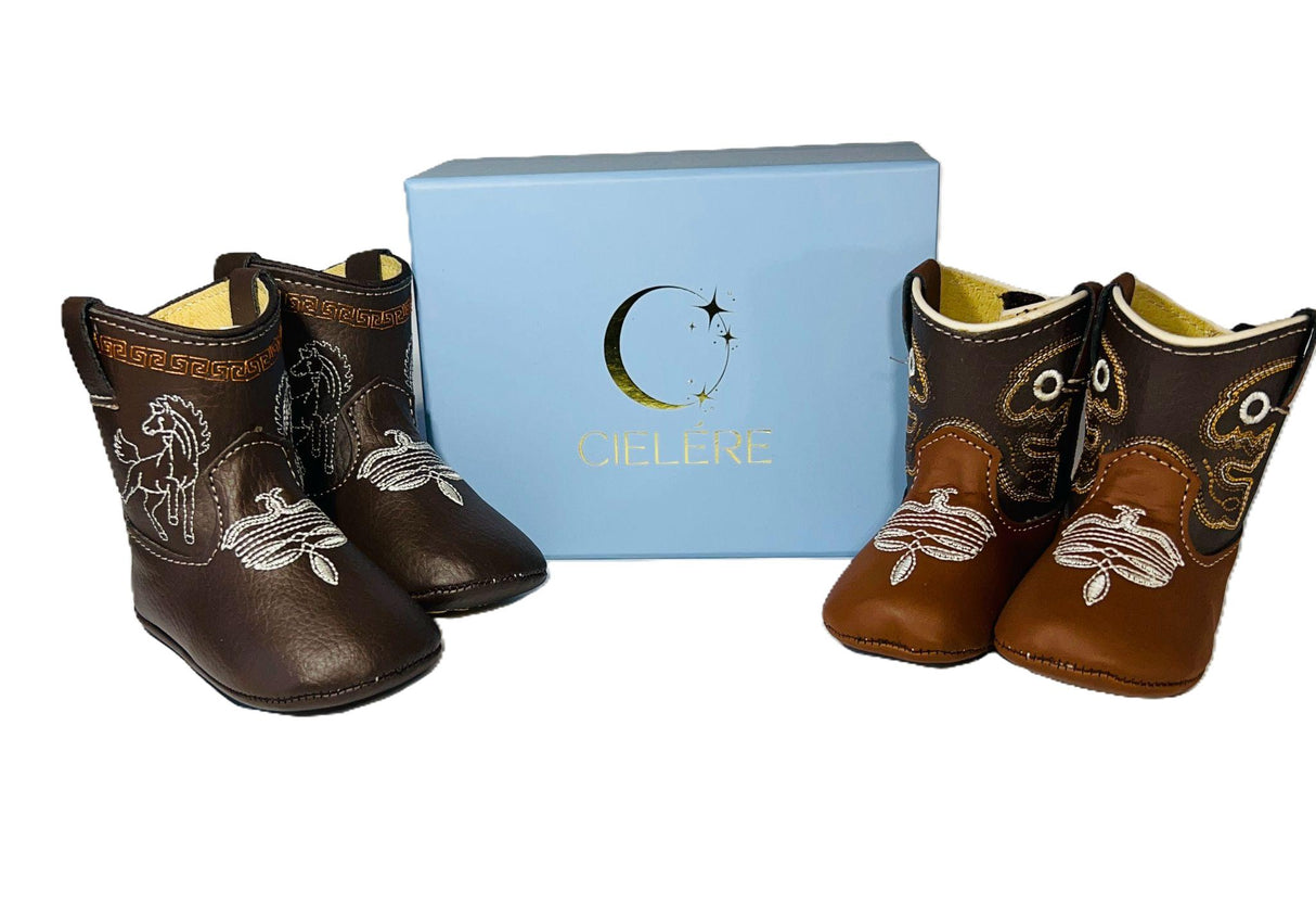 Cielére Baby Western Horse Boot – Velcro Closure