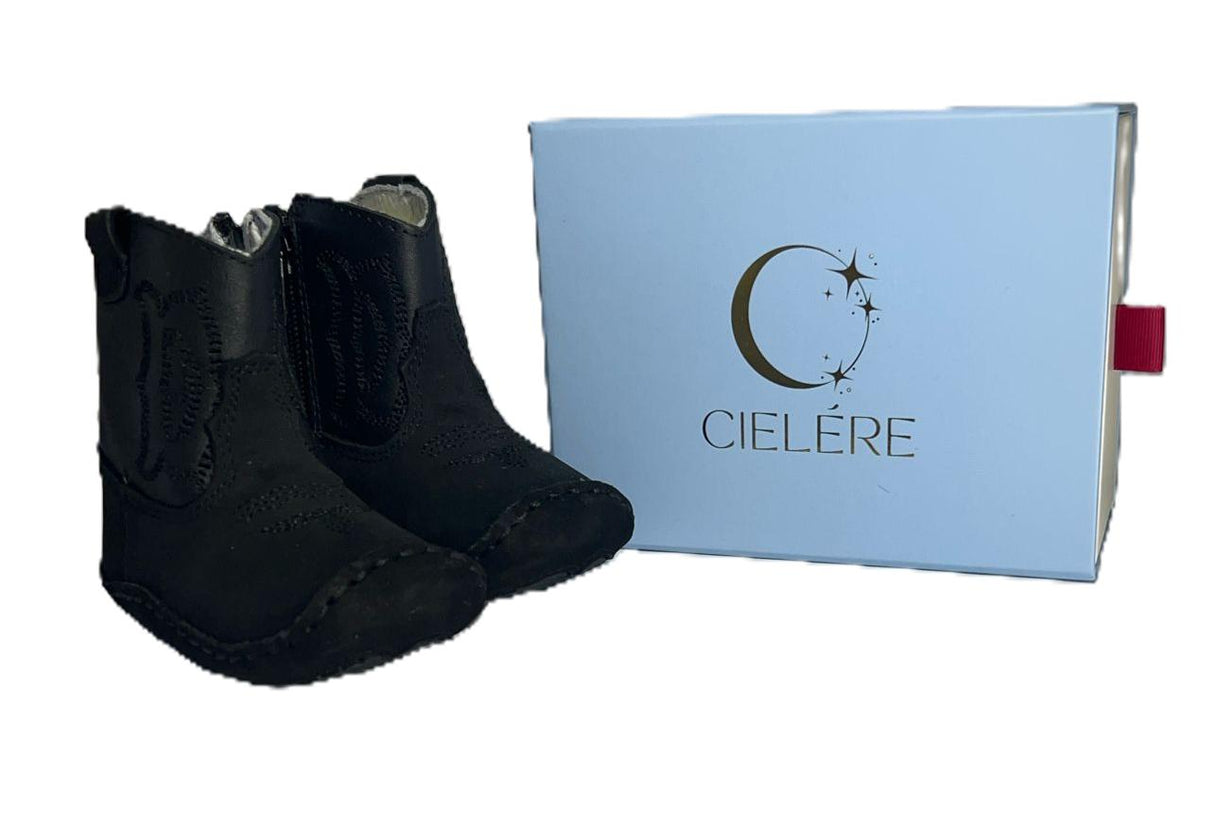 Cielére Baby Western Black Boot