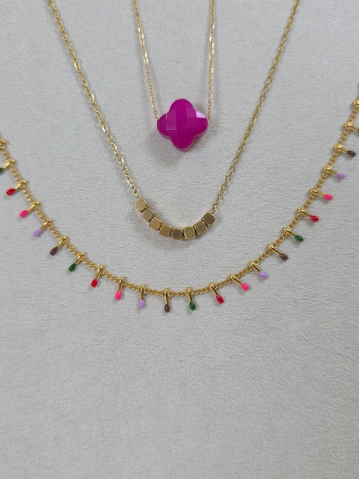 Multicolor Radiance Necklace
