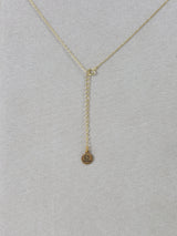 Mini Turquoise Petal Necklace