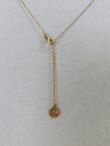 Black Radiant Petal Necklace