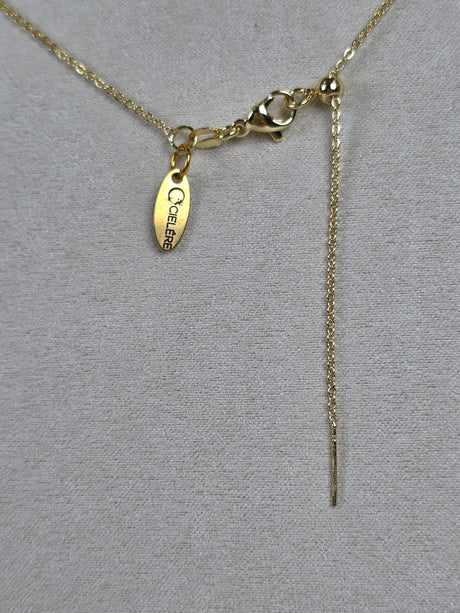 Sacred Heart Pearl-Frame Necklace