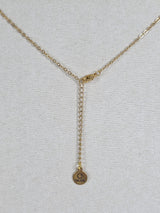 White Clover Charm Necklace