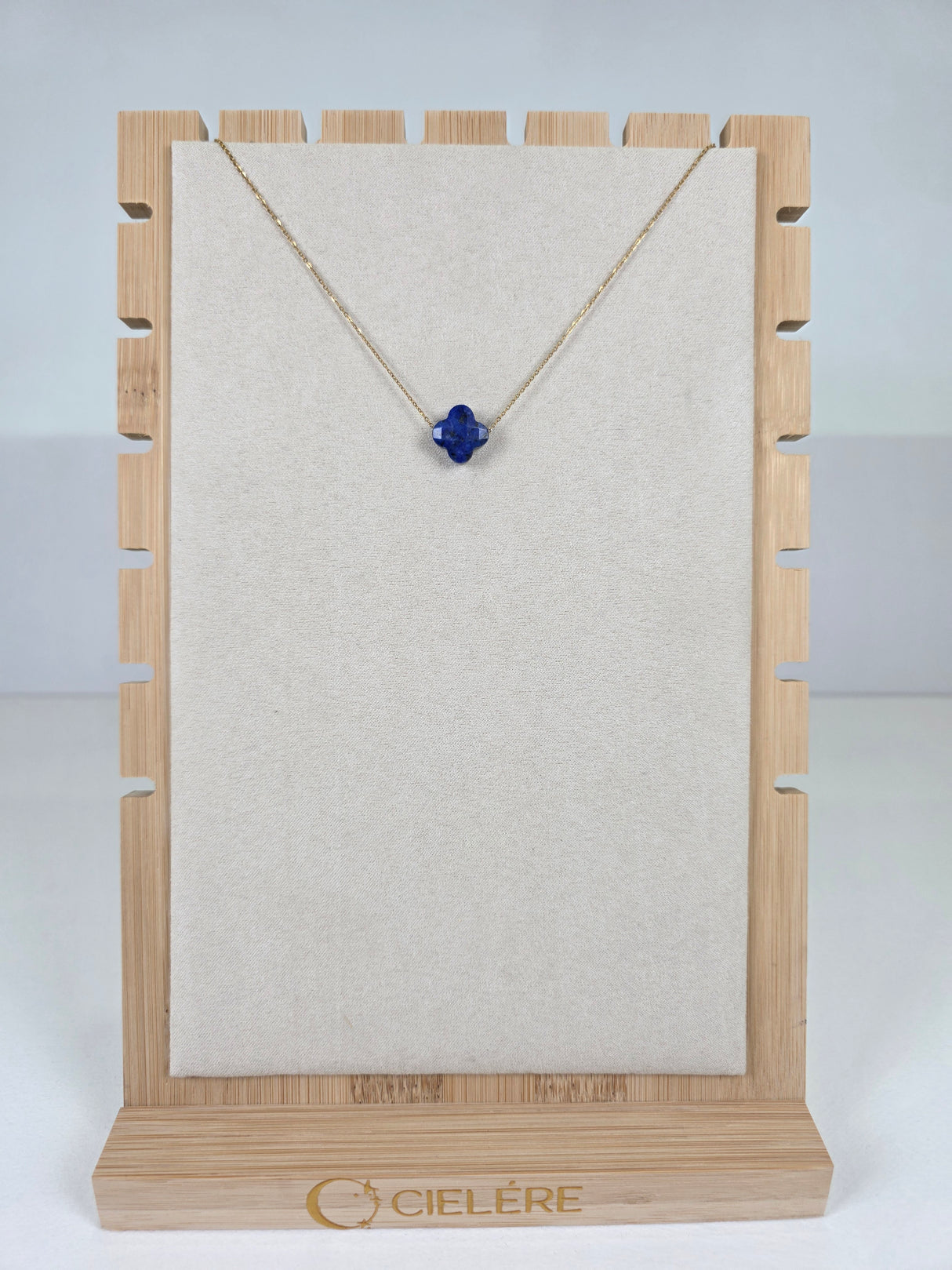 Lapis Radiant Petal Necklace