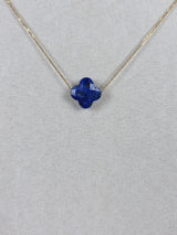 Lapis Radiant Petal Necklace