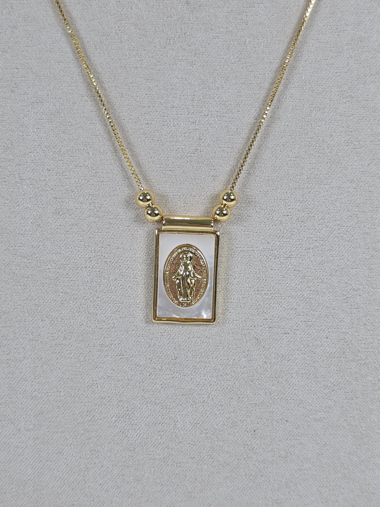 Rectangular Sacred Icon Necklace