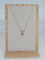 Rectangular Sacred Icon Necklace