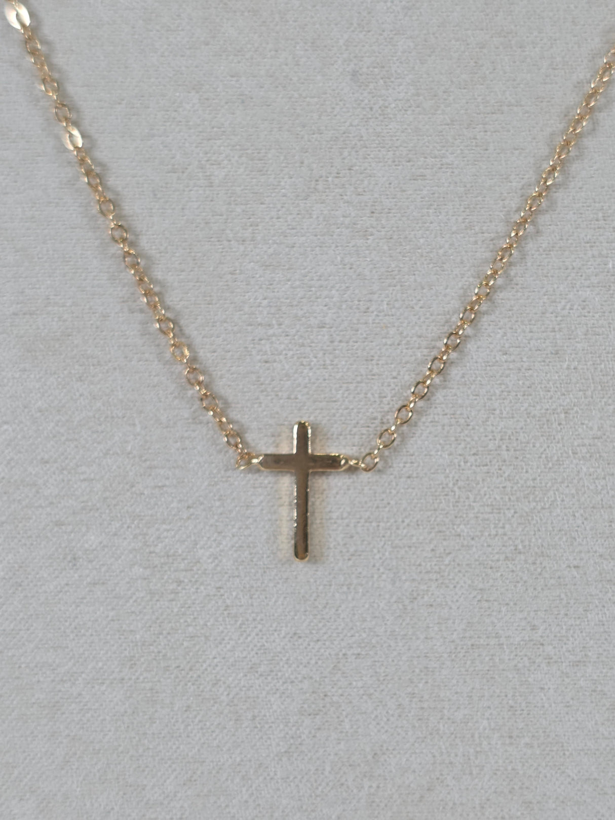 Gold Cross Necklace