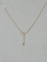 Delicate Crystal Cross Necklace