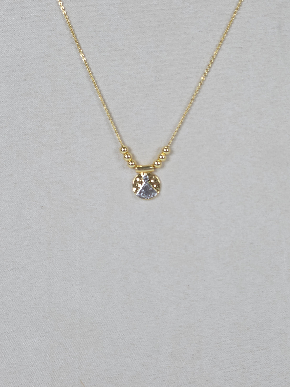 Our Lady of San Juan Pendant with Chain Necklace