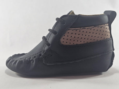 Lino – Leather Moccasin Bootie for First Steps