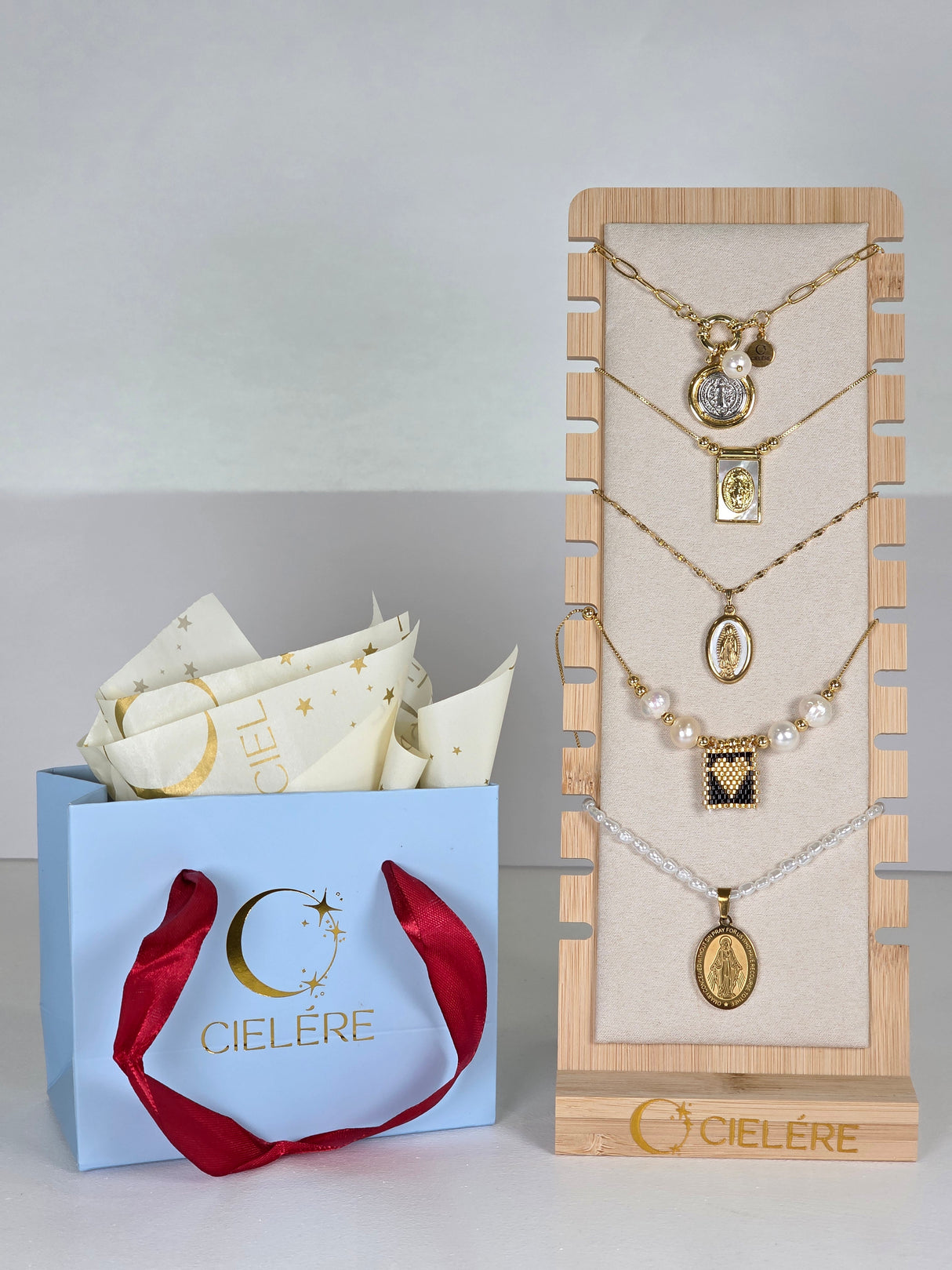 Rectangular Sacred Icon Necklace